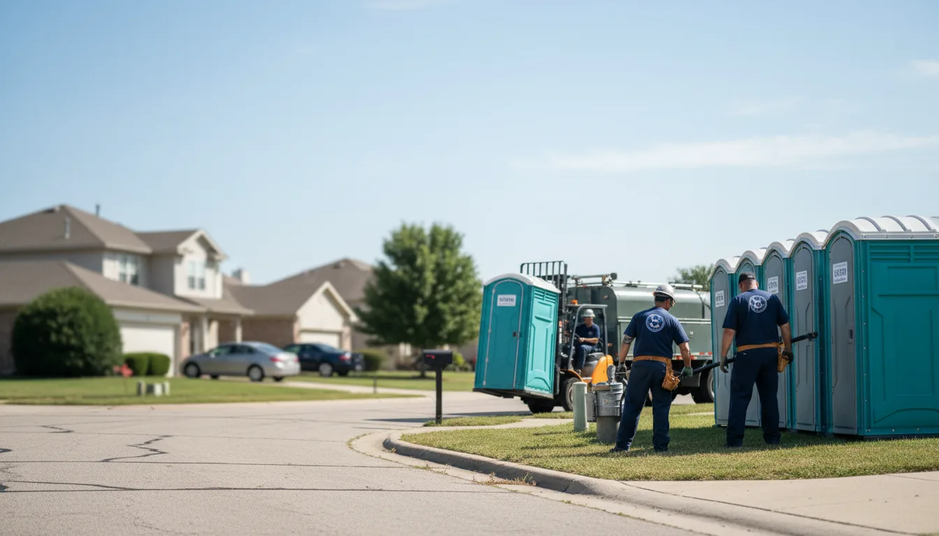Porta Potty Rental in Wadsworth, OH near me